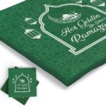 BASKILI PEÇETE RAMAZAN YEŞİL