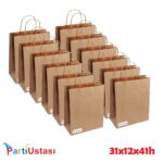 ÇANTA BÜKÜM SAPLI 31 X 12 X 41 H (25AD) LACİVERT