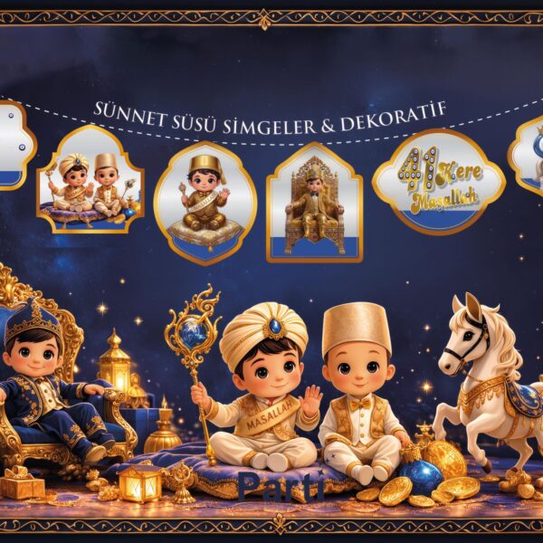 DEKORATİF SİMGELER SÜNNET GOLD