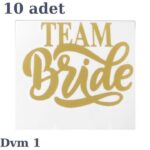 DÖVME TEAM BRİDE ALTIN NO:1 10 LU