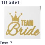 DÖVME TEAM BRİDE ALTIN NO:7 10 LU