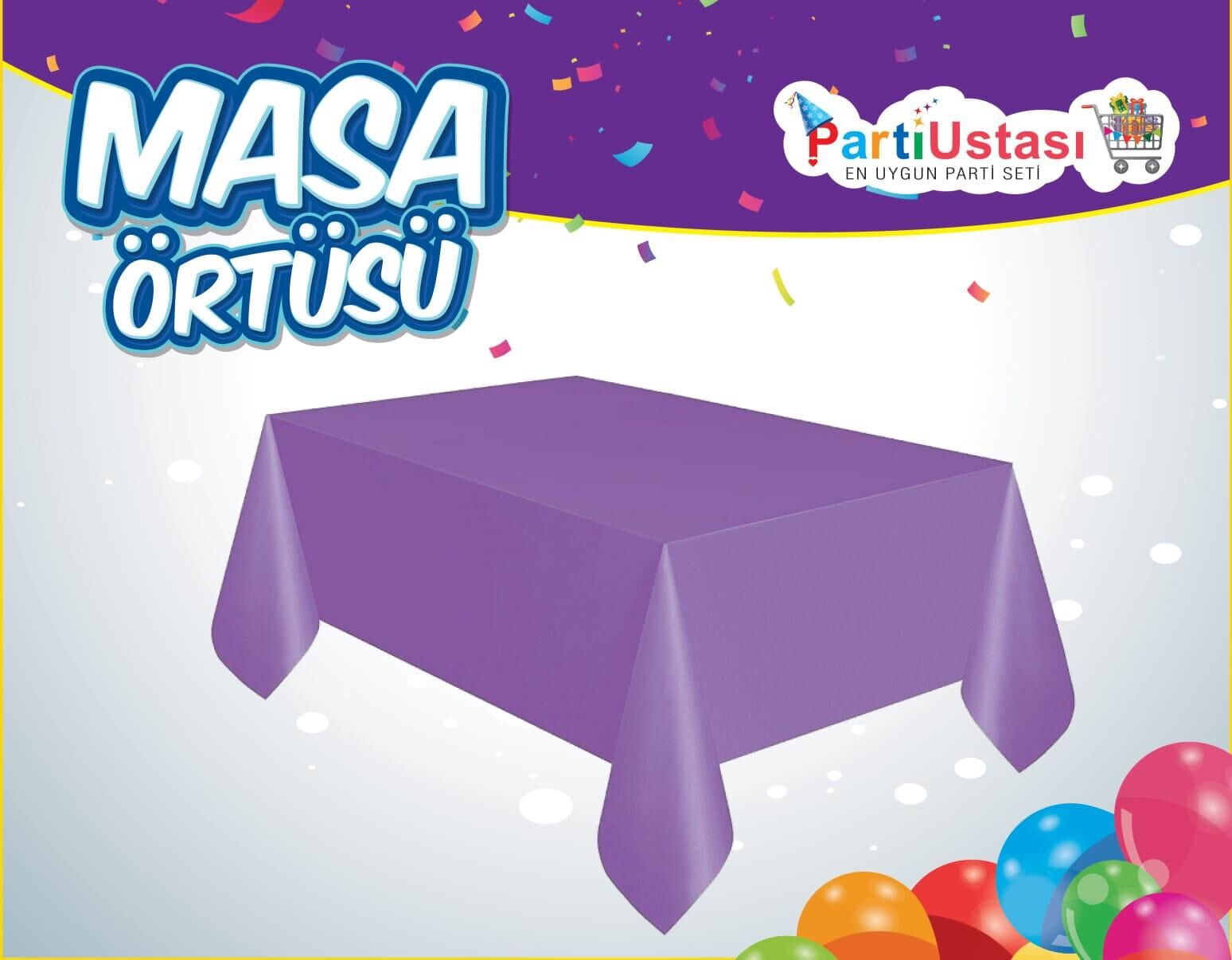 DÜZ MASA ÖRTÜSÜ MOR DÜZ MASA ÖRTÜSÜ MOR - Görsel 1