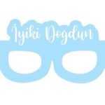 GÖZLÜK İYİKİ DOĞDUN MAVİ 8 Lİ KAĞIT