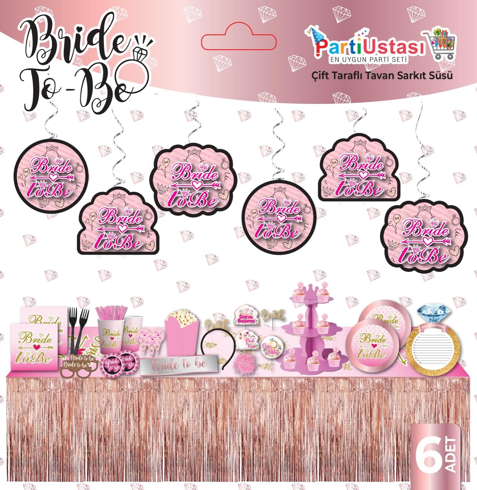 HELEZON BRİDE TO BE 6 LI HELEZON BRİDE TO BE 6 LI - Görsel 1