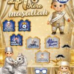 KONUŞMA BALONU SET 12 Lİ SÜNNET GOLD