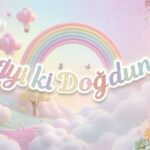 KOREOGRAFİ BANNER MAKARON İYİ Kİ DOĞDUN