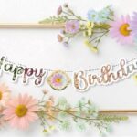 KOREOGRAFİ BANNER PAPATYA RENKLİ HAPPY