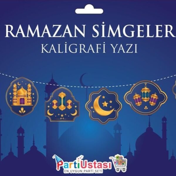 KOREOGRAFİ YENİ BANNER RAMAZAN SİMGELER LACİVERT