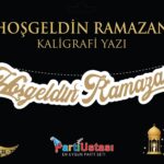 KOREOGRAFİ YENİ BANNER RAMAZAN HOŞGELDİN SİYAH