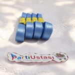 KURDELE SATEN 2 CM 10 METRE (1 PK 10 AD) MAVİ