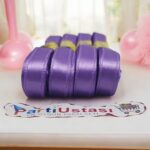 KURDELE SATEN 2 CM 10 METRE (1 PK 10 AD) MOR