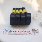 KURDELE SATEN 2 CM 10 METRE (1 PK 10 AD) SİYAH