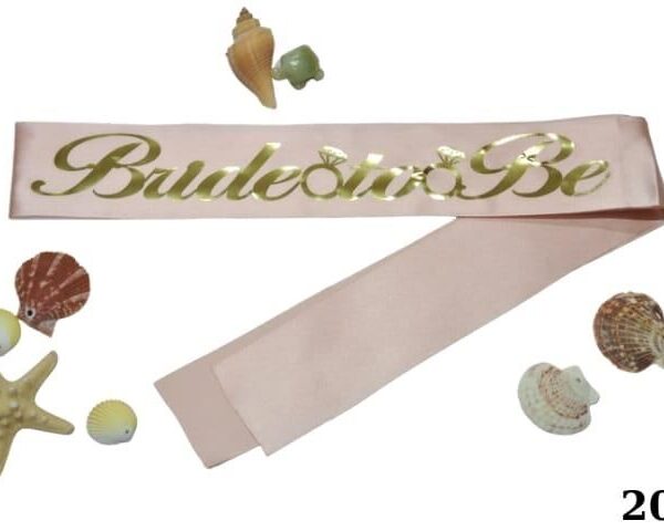 KUŞAK BRIDE TO BE PEMBE ALTIN