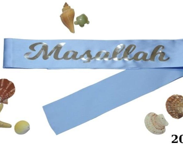 KUŞAK MAŞALLAH MAVİ GÜMÜŞ