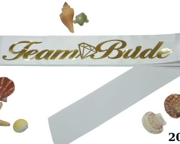 KUŞAK TEAM BRİDE BEYAZ ALTIN
