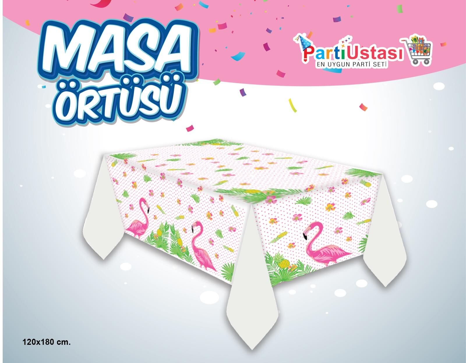 MASA ÖRTÜSÜ LİSANSLI FLAMİNGO MASA ÖRTÜSÜ LİSANSLI FLAMİNGO - Görsel 1