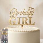 PASTA YAZISI PLASTİK BİRTHDAY GIRL GOLD