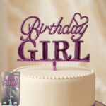 PASTA YAZISI PLASTİK BİRTHDAY GIRL PEMBE