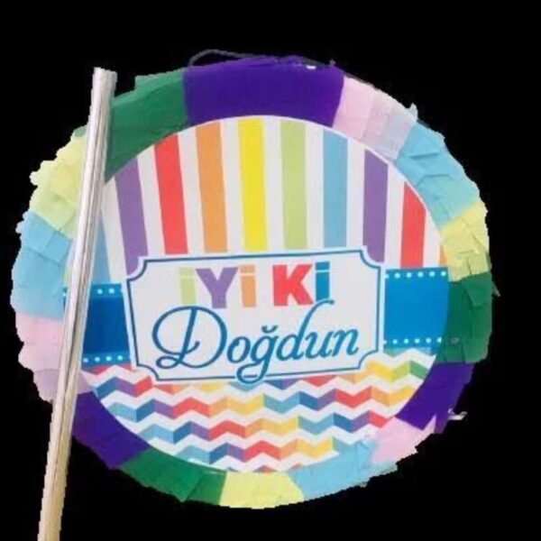 PİNYATA İYİKİ DOĞDUN RENKLİ