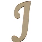 PLEKSİ 20 Lİ HARF ALTIN NO:J