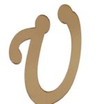 PLEKSİ 20 Lİ HARF ALTIN NO:Ü