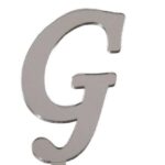 PLEKSİ 20 Lİ HARF GÜMÜŞ NO:G