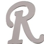 PLEKSİ 20 Lİ HARF GÜMÜŞ NO:R