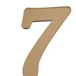 PLEKSİ 20 Lİ RAKAM ALTIN NO:7