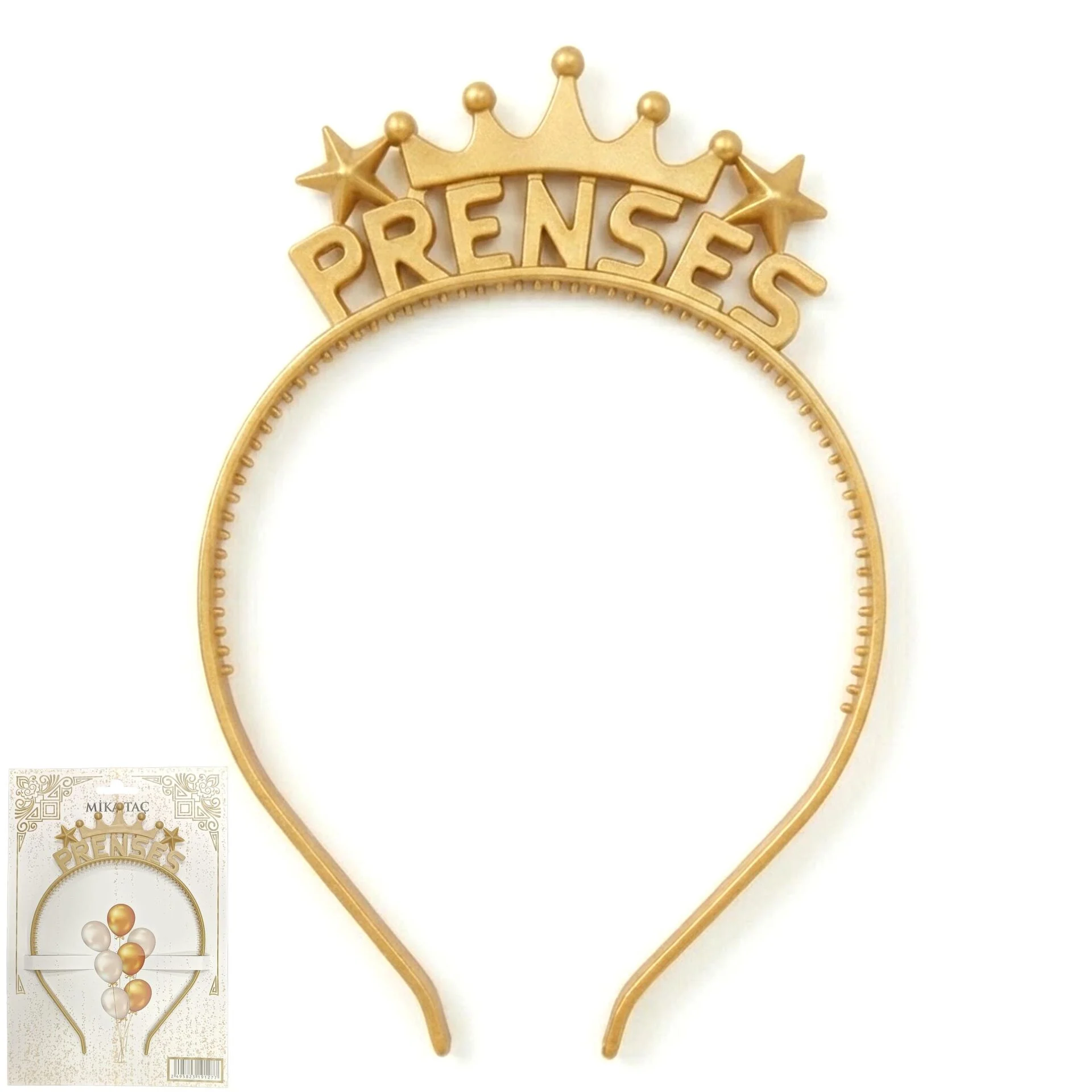 PLS RENKLİ TAÇ PRENSES GOLD PLS RENKLİ TAÇ PRENSES GOLD - Görsel 1