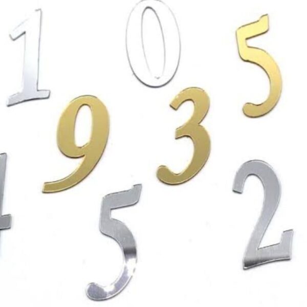 SET PLEKSİ RAKAM ALTIN 600 AD