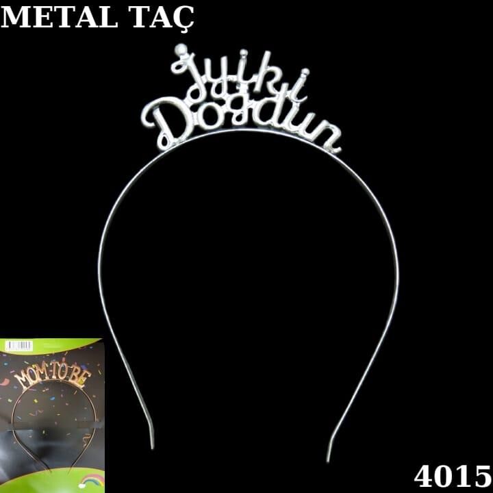 TAÇ METAL İYİKİ DOĞDUN GÜMÜŞ TAÇ METAL İYİKİ DOĞDUN GÜMÜŞ - Görsel 1