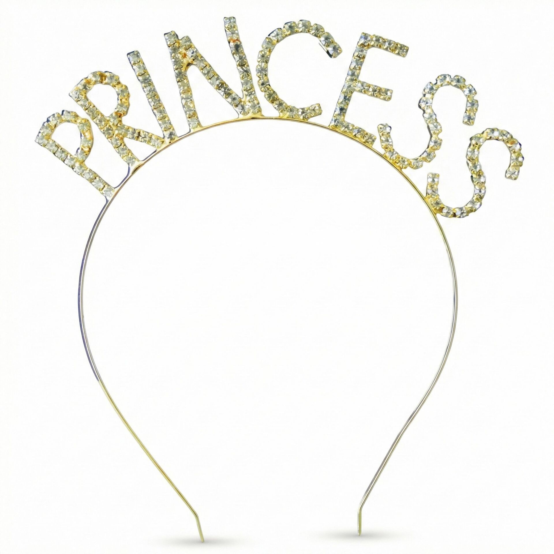 TAÇ TAŞLI METAL PRİNCESS GOLD TAÇ TAŞLI METAL PRİNCESS GOLD - Görsel 1