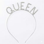 TAÇ TAŞLI METAL QUEEN GÜMÜŞ