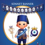 YAZI ZARF BANNER MAŞALLAH LACİVERT