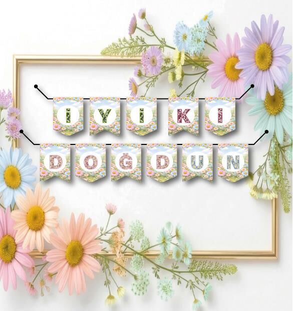 YAZI ZARF BANNER PAPATYA YENİ YAZI ZARF BANNER PAPATYA YENİ - Görsel 1