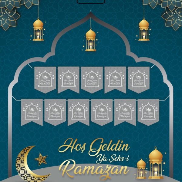 YAZI ZARF BANNER RAMAZAN GÜMÜŞ