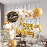 FOLYO SET HAPPY BIRTHDAY QQL1223 GOLD