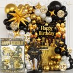 FOLYO SET HAPPY BIRTHDAY SR-680 SİYAH GOLD